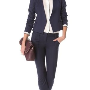 Theory Ardena Elite Black Pant Size 2